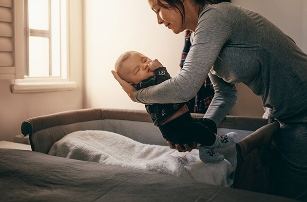 The Benefits of Sharing a Room with Your Baby