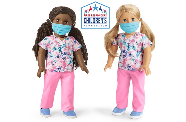American Girl Scrubs Outfit Sales Benefit First Responders Children's Foundation
