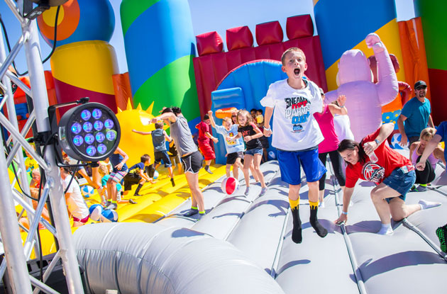 The World's Biggest Bounce House is Returning to New York City May 2022