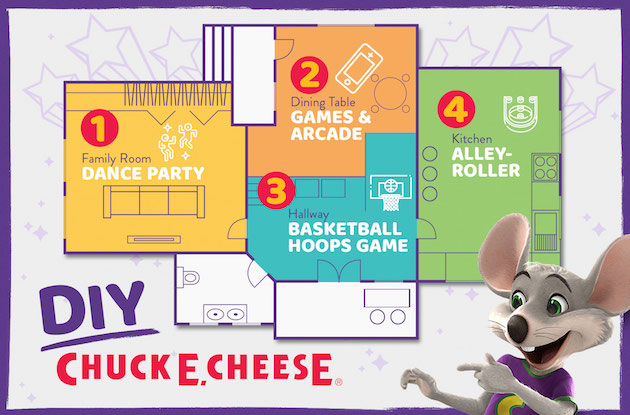 How to Turn Your Home into Chuck E. Cheese
