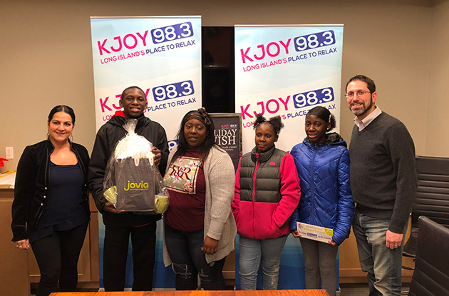 KJoy Radio Station Grants 14-Year-Old Hempstead Boy’s Holiday Wish