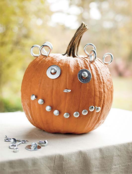 goofy eyes pumpkin