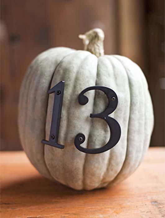 number pumpkin