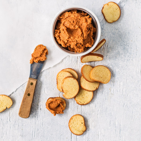 sun dried tomato white bean hummus