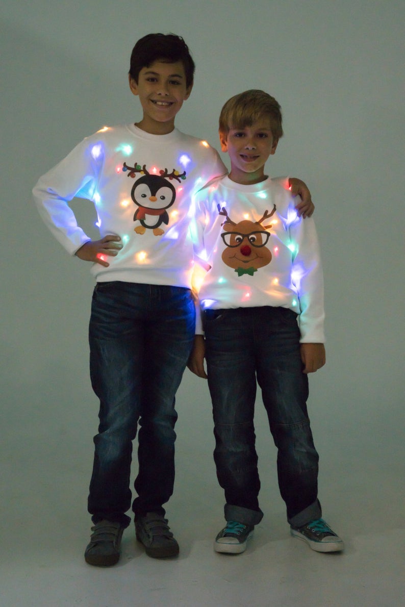 kids ugly christmas sweater