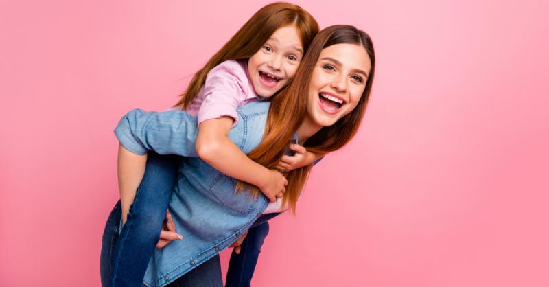 nanny piggyback