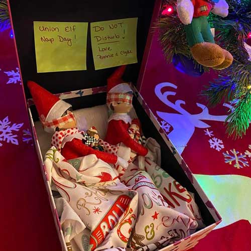 elf on the shelf bed