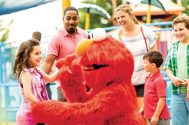 Sesame Place Elmo