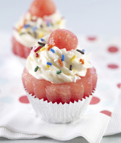 watermelon cupcakes