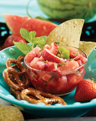 spicy watermelon salsa